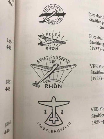 Felda Rhön Pozellan - Romantische Néo Barok uit 1933 in