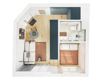 Appartement aan Rue aux Laines, Brussels
