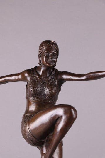 after Johann Philipp Ferdinand Preiss (1882–1943) - Beeld,, Antiek en Kunst