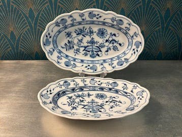 Meissen - Carl Teichert - Schaal (2) - Porselein