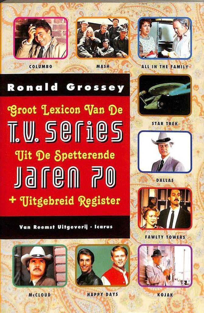 Groot lexicon van de TV series uit de spetterende jaren 70, Boeken, Kunst en Cultuur | Dans en Theater, Gelezen, Verzenden