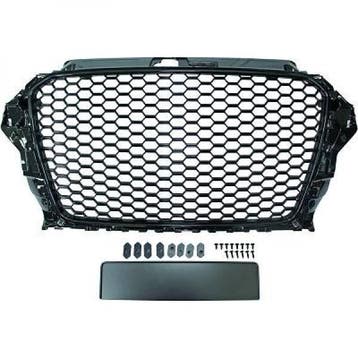 Carnamics Grille | Audi A3 12-16 3-d / A3 13-16 3-d / A3 13-, Verzenden