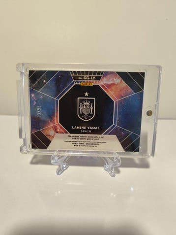Panini Galaxy Gear Obsidian Lamine Yamal /99 Memorabilia, Verzamelen, Nieuw