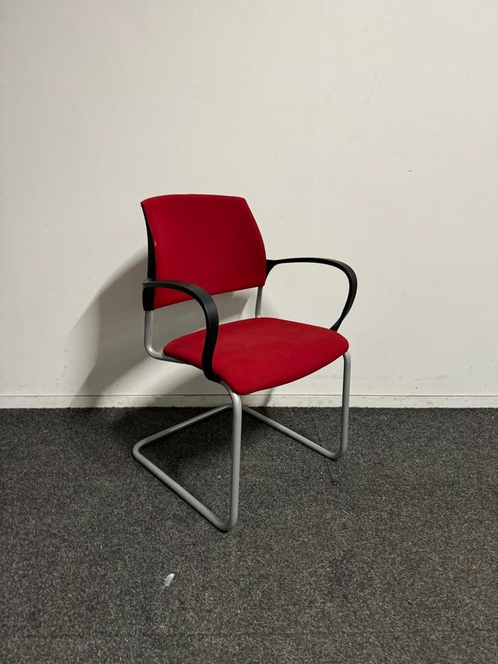 Drabert Filio - Vergaderstoel - Rood, Articles professionnels, Aménagement de Bureau & Magasin | Mobilier de bureau & Aménagement