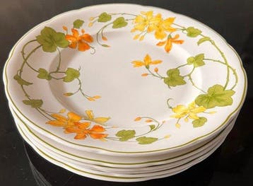 Villeroy & Boch - Bord (6) - Geranium - Porselein