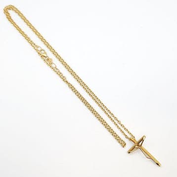 Ketting met hanger - 18 karaat Geel goud