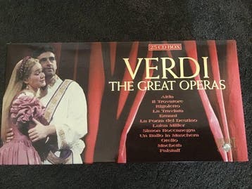 Verdi + Puccini - Diverse artiesten - 2x CD Box Sets -, Nieuw in verpakking