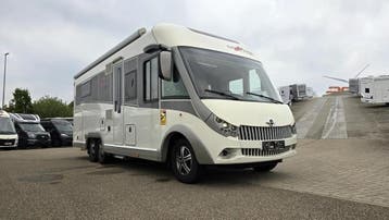 Carthago Chic E-line I 51 QB zeer verzorgd, queensbed 01463, Ringverwarming, Fiat, 7 tot 8 meter, Diesel