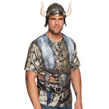 Viking Fotorealistisch Shirt Heren, Verzenden