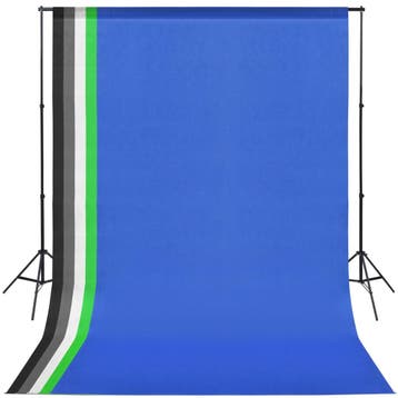 vidaXL Fotostudioset met 5 achtergronden en verstelbaar, Audio, Tv en Foto, Fotografie | Fotostudio en Toebehoren, Verzenden, Nieuw