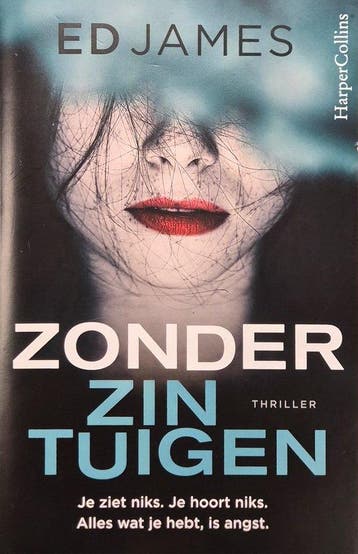 Boek Zonder zintuigen Ed James uitg:HarperCollins paperback, Verzenden