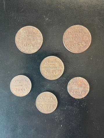 WOI Rusland bezet door Duitsland (Ober Ost), Iron Coin