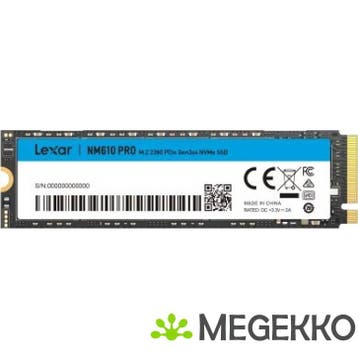 Lexar NM610 Pro 500GB M.2 SSD, Verzenden, Nieuw