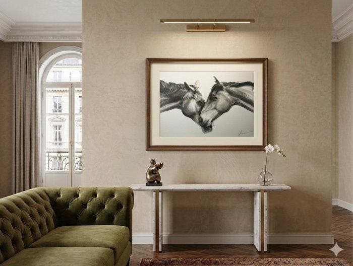 Osvaldo Ferrer - “Encuentro”, Antiquités & Art, Art | Objets design