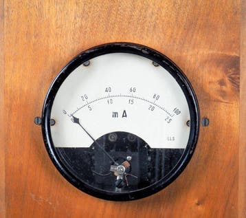 Lehrmittelbau Leizegang Stuttgart - Ampèremeter -