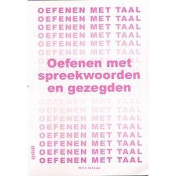 Ajodakt Oefenen met Spreekwoorden en Gezegden (per stuk), Boeken, Schoolboeken, Verzenden, Nieuw