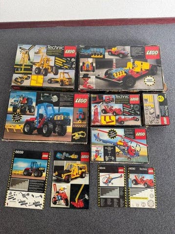 Lego Stenen - Technic - Partij 853, 8859, 8844, 8090, 8030,, Nieuw