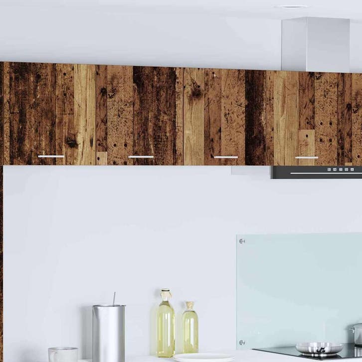 vidaXL Hangkast Oudhout 80 x 31 x 40 cm Bewerkt hout, Huis en Inrichting, Kasten | Overige, Nieuw, Verzenden