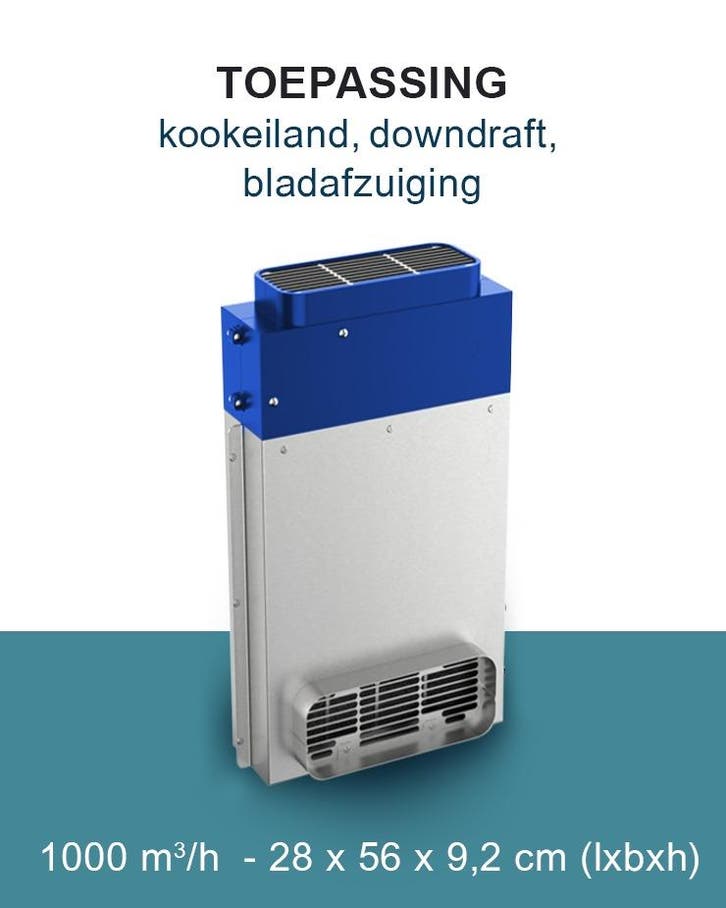 PuriVent DOMINO filter voor kookplaat met ingebouwde afzuigi, Bricolage & Construction, Ventilation & Extraction, Envoi