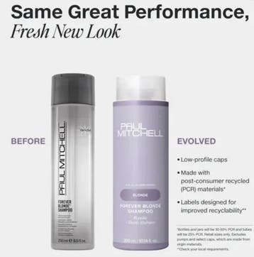 Paul Mitchell Forever Blonde Shampoo, Verzenden, Nieuw, Shampoo of Conditioner