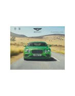 2016 BENTLEY CONTINENTAL GT RANGE HARDCOVER BROCHURE ENGELS, Ophalen of Verzenden