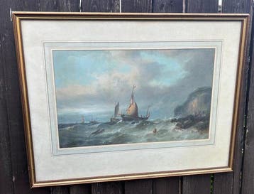 William Henry Williamson (1820-1883) - Sea Storm