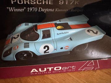 Autoart 1:18 - Model sportwagen - Porsche 917K 70 Winner of, Nieuw