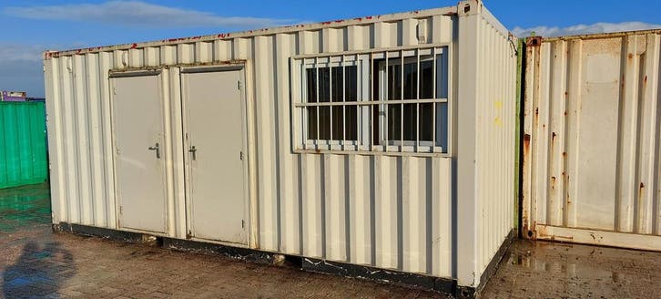 Combicontainer 6x2,4m. HS-1322, Articles professionnels, Machines & Construction | Abris de chantier & Conteneurs, Enlèvement ou Envoi