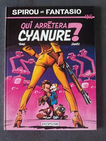 Spirou et Fantasio T35 + dédicace - C - 1 Album - Eerste, Livres