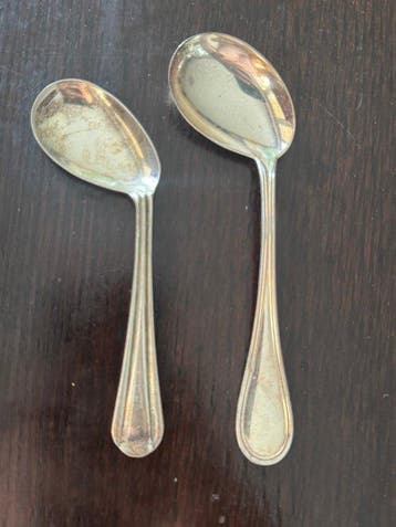Greggio - Bestekset (2) - .800 zilver, Antiek en Kunst