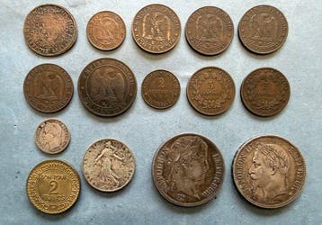 Frankrijk. 1598- 1925: Interessante verzameling van 15