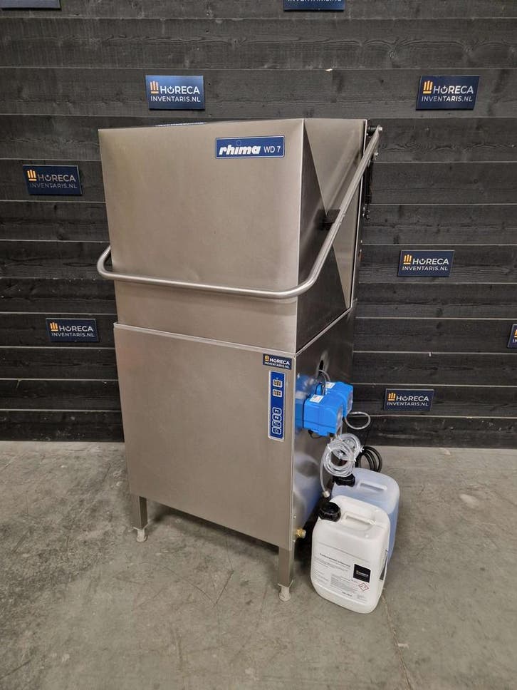 Vaatwasser | doorschuifvaatwasser | Rhima | WD-7 | 400V, Articles professionnels, Horeca | Équipement de cuisine