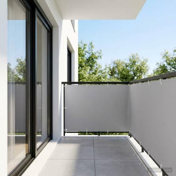 vidaXL Balkonscherm 1,2 x 25 m Stof met PU-coating, Verzenden