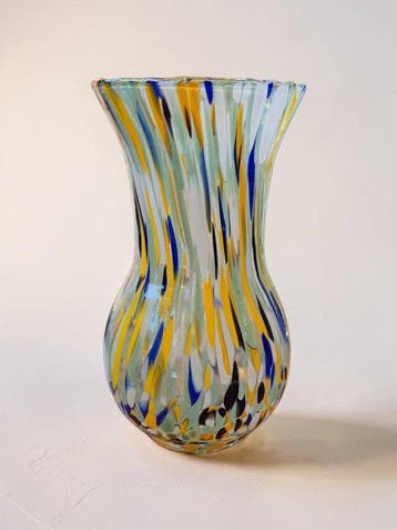 Tommasi Murano - Bocal - Vase à fleurs 20 × 11 cm - Verre de