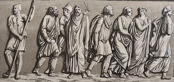 A. Monticelli & D.K. Bonatti (XIX) - Processione Classica di