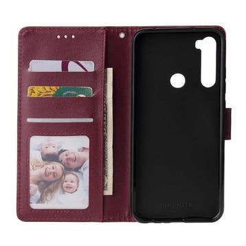 Xiaomi Redmi 9A Leren Flip Case Portefeuille - PU Leer, Verzenden