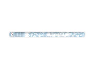 Confetti Kanon Vlinders Wit 80cm, Verzenden