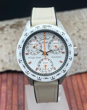 Gallucci Italy - 4 Time Zone - Zonder minimumprijs - Heren -, Nieuw