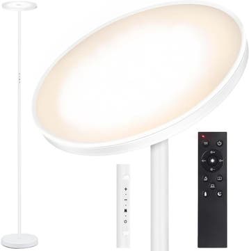 Design staande lamp | Retour deal | Knallerprijs, Huis en Inrichting, Verzenden, Zo goed als nieuw, Kunststof, 150 tot 200 cm