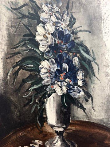 Maurice De Vlaminck (1876-1958) - Fleurs dans un Vase en