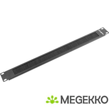 Lanberg AK-1101-B rack-toebehoren Borstelpaneel, Verzenden