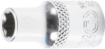 Bgs Technic Dopsleutel zeskant 6,3 mm (1/4) 5,5 mm, Verzenden, Nieuw