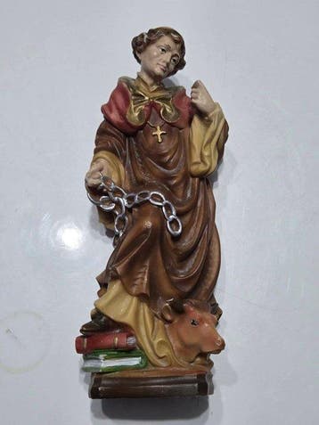Figuur - Saint Leonard - 29,7 cm - Hars