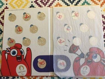 Frankrijk. 10 Euro 2023 Sports - Paris 2024 (18 coins), Postzegels en Munten