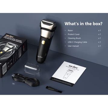 Scheerapparaat met LED Display - Elektrsiche Tondeuse Baard, Verzenden, Nieuw
