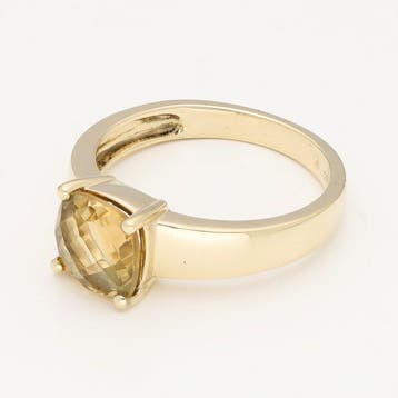 Bague - 8 carats Or jaune - Citrien, Nieuw
