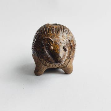 Oud-Siamese/Khmer Geglazuurd keramiek Aardvarken-vormige, Antiek en Kunst