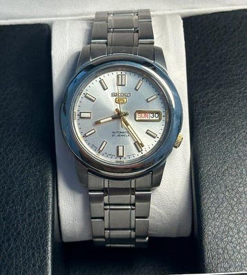 Seiko - Seiko 5 Automatic Day-Date - Zonder minimumprijs -