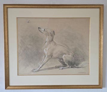 Otto Eerelman (1839-1926) - Italiaanse Windhond