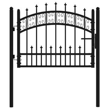 Hekpoort KAMPEN 103x75cm - Zwart - Handige Harry opgelet:..., Tuin en Terras, Gebruikt, Verzenden, 100 tot 150 cm, Looppoort